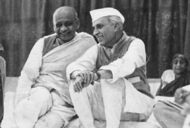 sardar patel and pt nehru 1581597241 jpeg क्या सच मे एक दूसरे के विरोधी थे नेहरू और सरदार