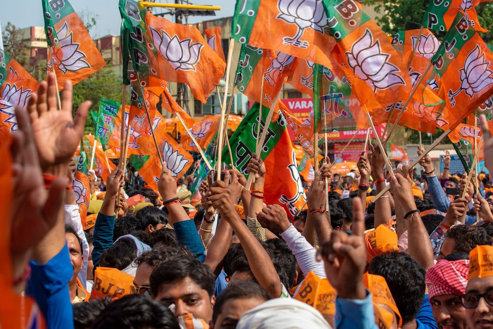 Rally Bharatiya Janata Party BJP Narendra Modi India April 2019 1 कैसे बनी भारतीय जनता पार्टी