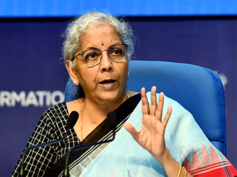 Finance Minister Nirmala Sitharaman
