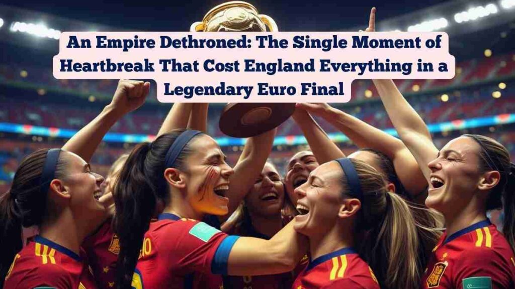 An Empire Dethroned: The Single Moment of Heartbreak That Cost England Everything in a Legendary Euro Final