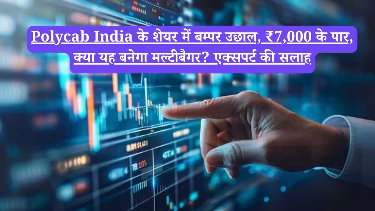 Polycab India के शेयर में बम्पर उछाल, ₹7,000 के पार, क्या यह बनेगा मल्टीबैगर? एक्सपर्ट की सलाह