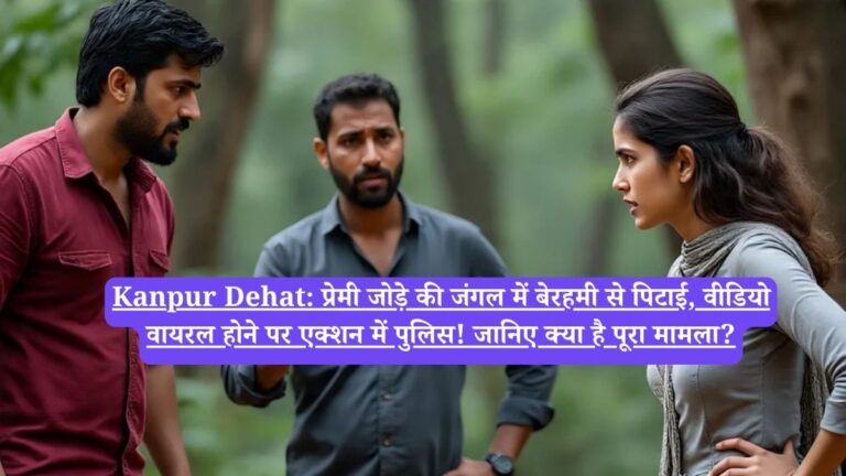 Kanpur Dehat: प्रेमी जोड़े की जंगल में बेरहमी से पिटाई, वीडियो वायरल होने पर एक्शन में पुलिस! जानिए क्या है पूरा मामला?