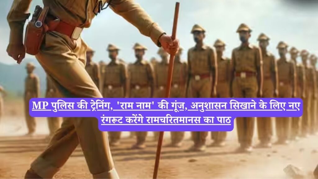 MP पुलिस की ट्रेनिंग, 'राम नाम' की गूंज, अनुशासन सिखाने के लिए नए रंगरूट करेंगे रामचरितमानस का पाठ