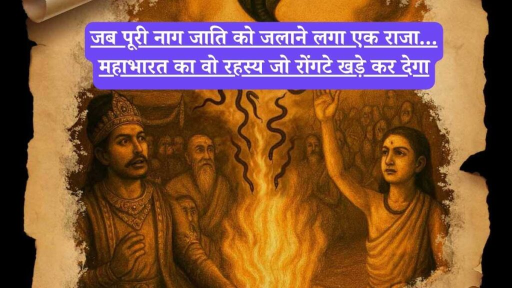 Mahabharata stories: जब पूरी नाग जाति को जलाने लगा एक राजा... महाभारत का वो रहस्य जो रोंगटे खड़े कर देगा