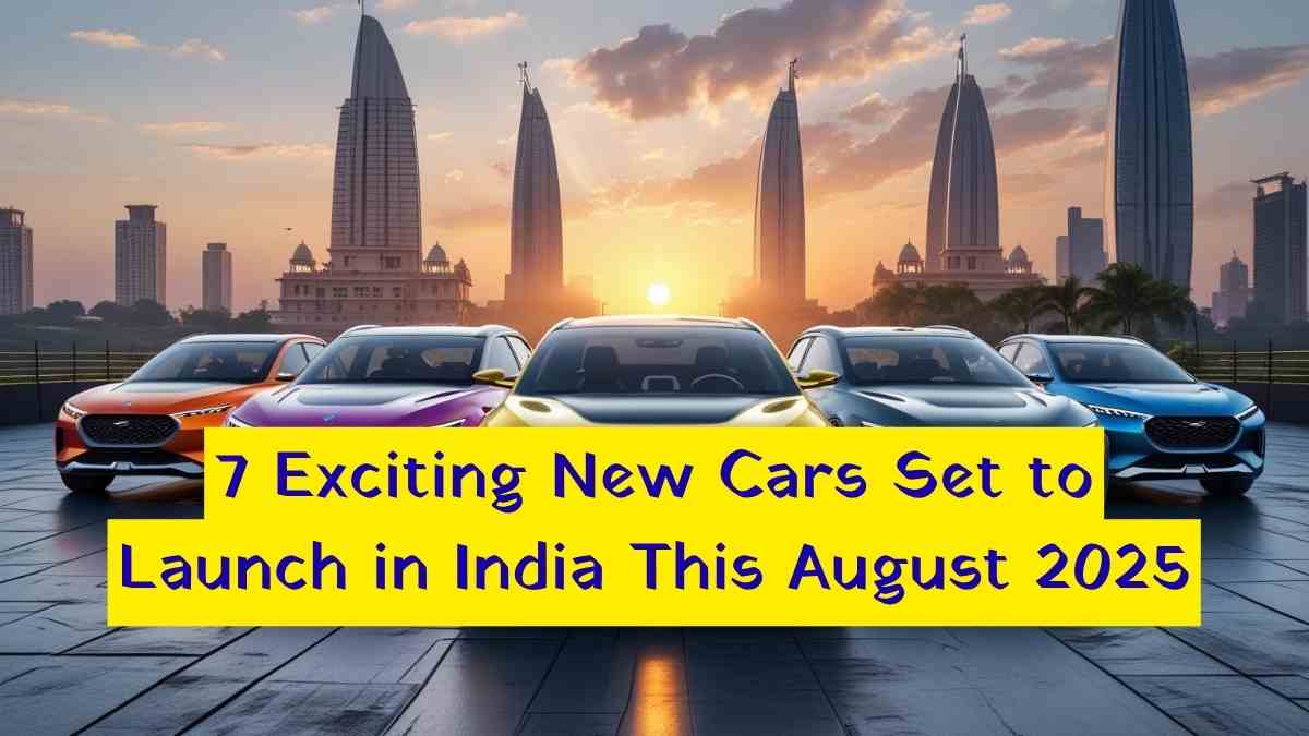7 Exciting New Cars Set to Launch in India This August 2025