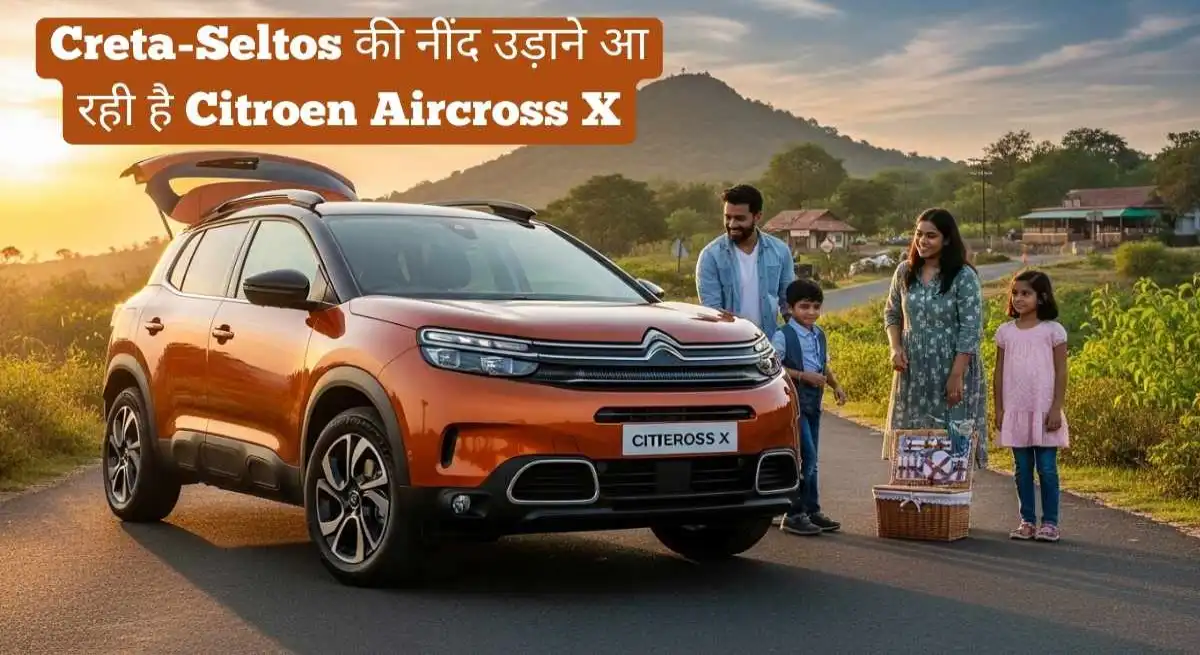Creta-Seltos की नींद उड़ाने आ रही है Citroen Aircross X, जानिए फीचर्स और कीमत