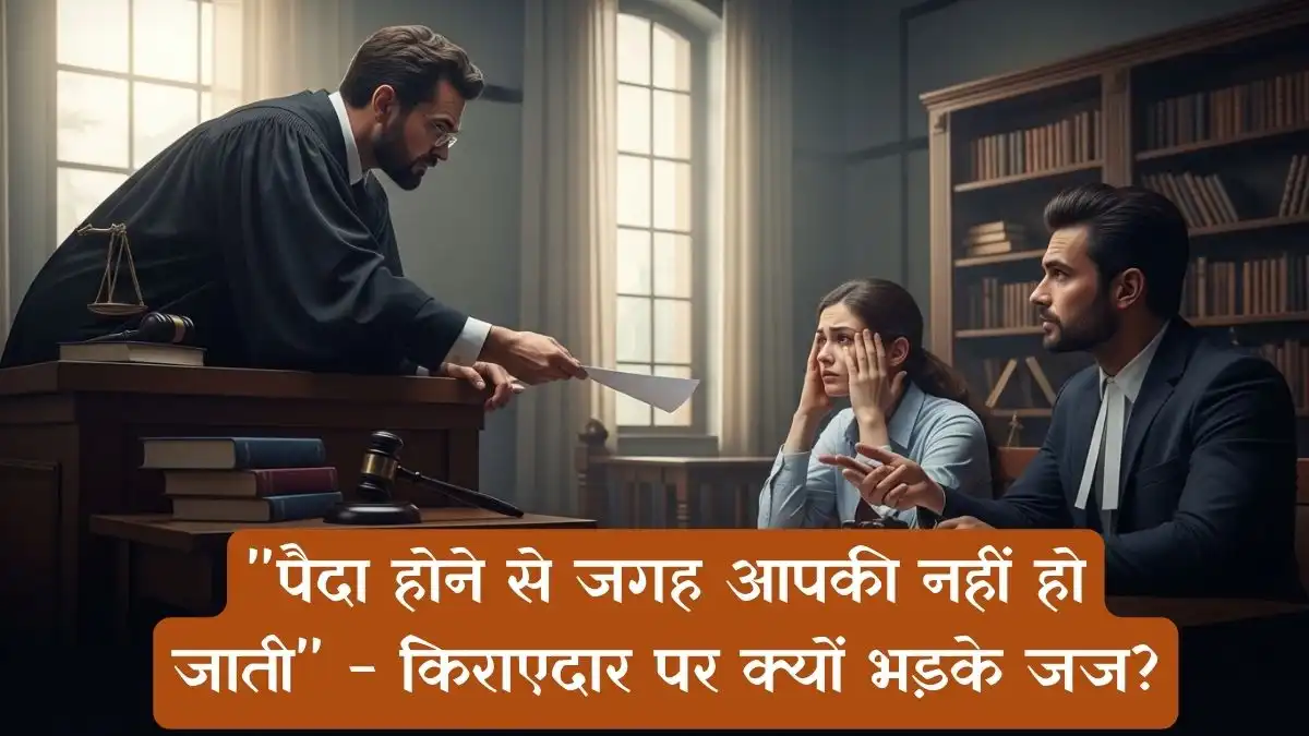 Rent agreement law-"पैदा होने से जगह आपकी नहीं हो जाती" - किराएदार पर क्यों भड़के जज?