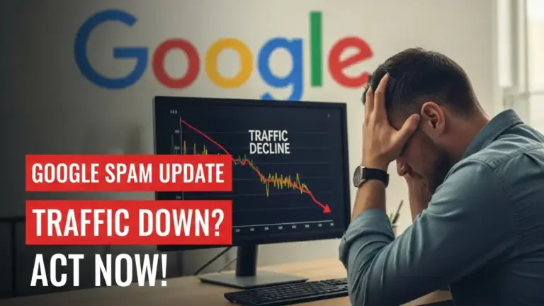 Google Spam Update: अगर ट्रैफिक गिरा है तो तुरंत करें ये काम!