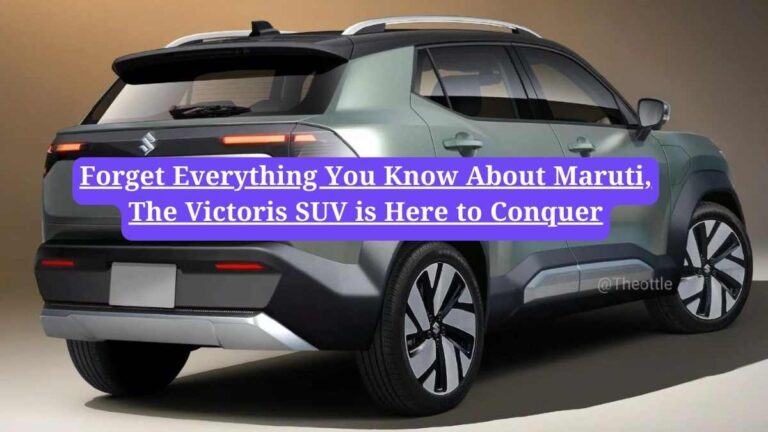 Maruti Suzuki Victoris: Forget Everything You Know About Maruti, The Victoris SUV is Here to Conquer
