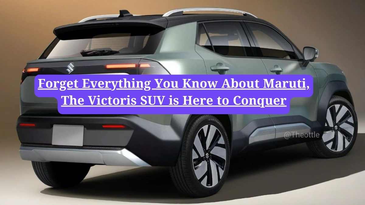 Maruti Suzuki Victoris: Forget Everything You Know About Maruti, The Victoris SUV is Here to Conquer
