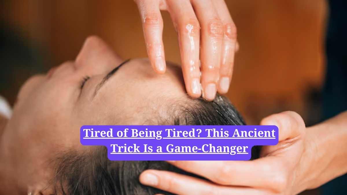 Almond oil head massage for sleep: Tired of Being Tired? This Ancient Trick Is a Game-Changer