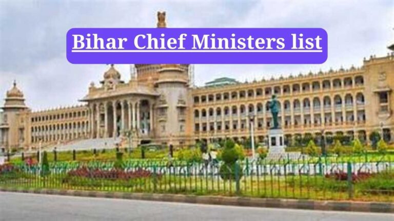 Bihar Chief Ministers list: The Untold Saga of Bihar's Chief Ministers