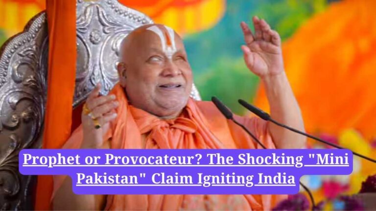 Jagadguru Rambhadracharya: Prophet or Provocateur? The Shocking "Mini Pakistan" Claim Igniting India
