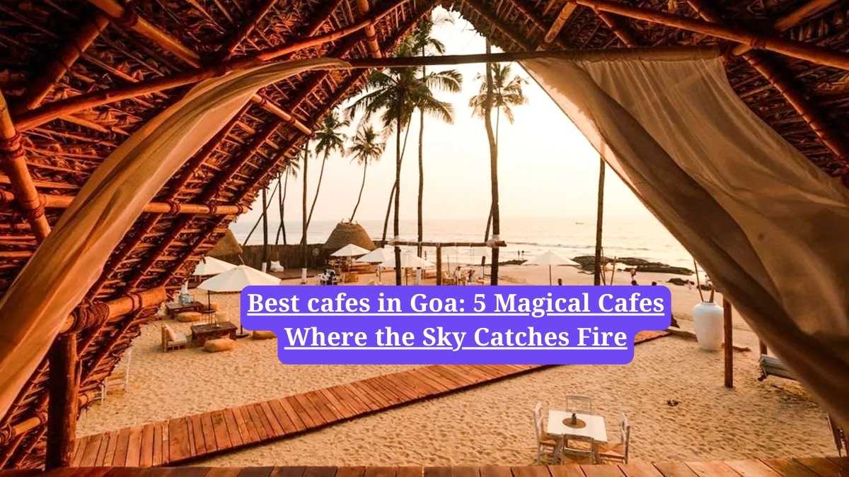 Best cafes in Goa: 5 Magical Cafes Where the Sky Catches Fire