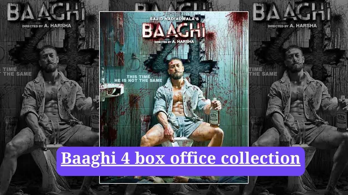 Baaghi 4 box office collection: टाइगर श्रॉफ की एक्शन थ्रिलर ने भारत में कमाए ₹6.74 करोड़