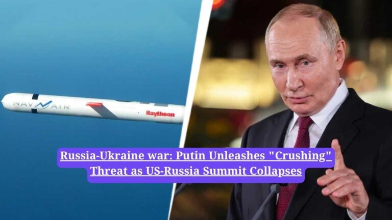 Russia-Ukraine war: Putin Unleashes "Crushing" Threat as US-Russia Summit Collapses