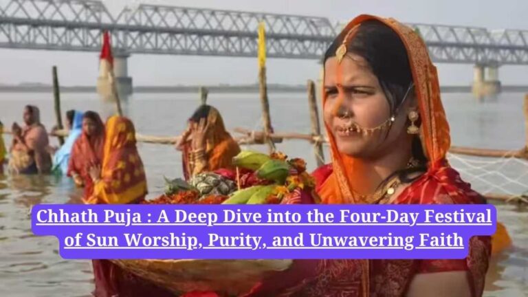 Chhath Puja : A Deep Dive into the Four-Day Festival of Sun Worship, Purity, and Unwavering Faith