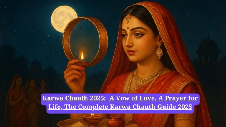 Karwa Chauth 2025: A Vow of Love, A Prayer for Life, The Complete Karwa Chauth Guide 2025