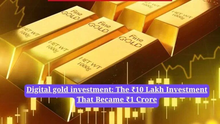 Digital gold investment: The ₹10 Lakh Investment That Became ₹1 Crore