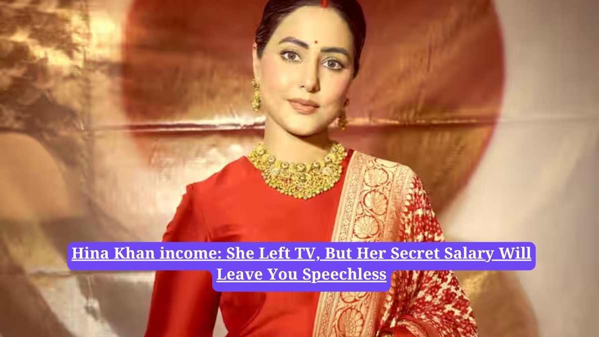 Hina Khan income: She Left TV, But Her Secret Salary Will Leave You Speechless