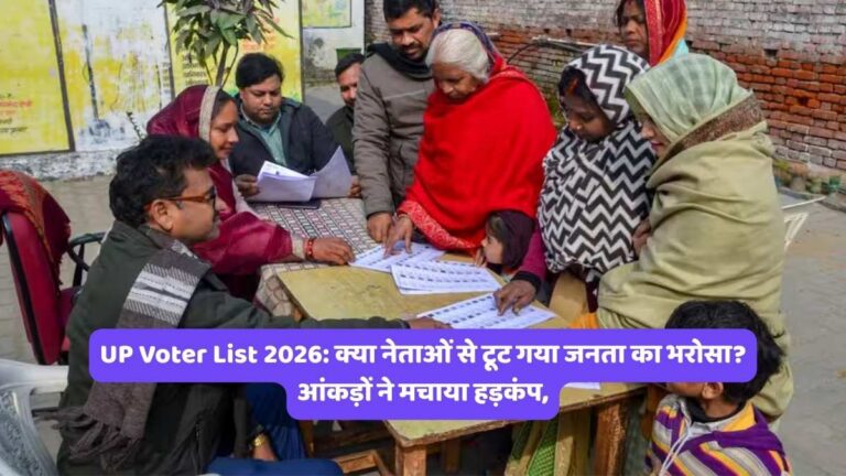 UP Voter List 2026: क्या नेताओं से टूट गया जनता का भरोसा? आंकड़ों ने मचाया हड़कंप, 1.26 लाख लोगों ने एक झटके में कर दिया ये काम
