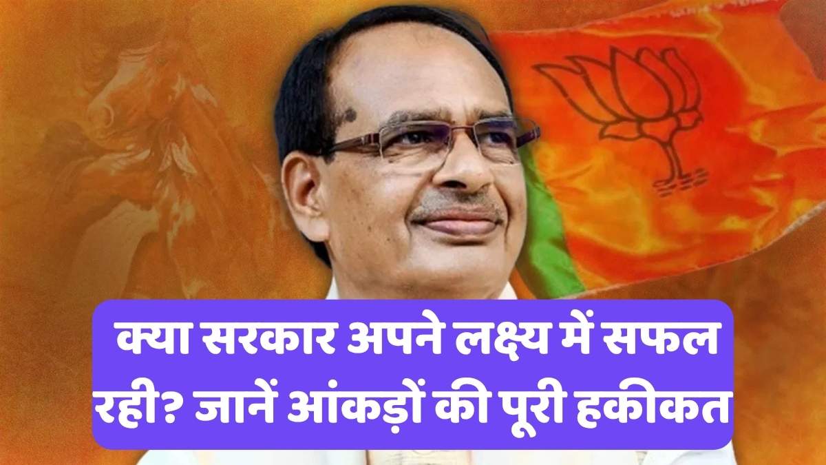 Shivraj Singh Chouhan : क्या सरकार अपने लक्ष्य में सफल रही? जानें आंकड़ों की पूरी हकीकत