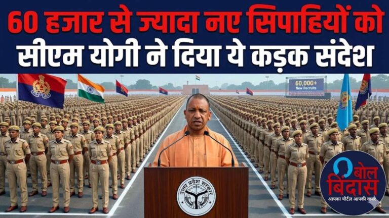 UP Police 60,244 Recruitment: लखनऊ में भव्य पासिंग आउट परेड, खाकी पहनकर तैयार हुए यूपी के नए 'हीरो'