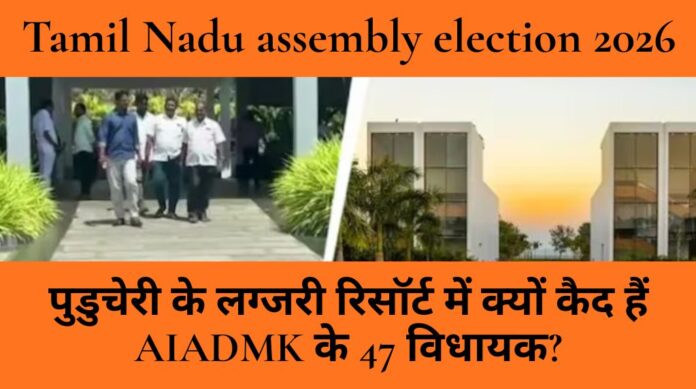Tamil Nadu assembly election 2026: पुडुचेरी के लग्जरी रिसॉर्ट में क्यों कैद हैं AIADMK के 47 विधायक?